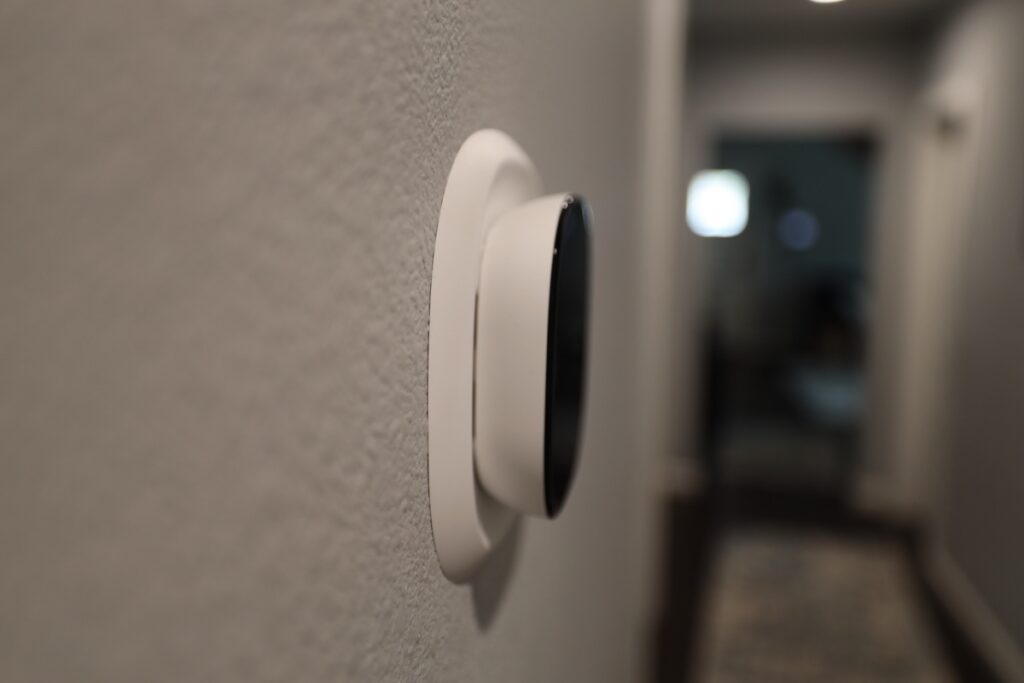 ecobee on wall