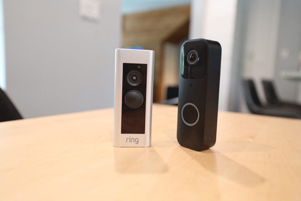 Blink and Ring Doorbell 