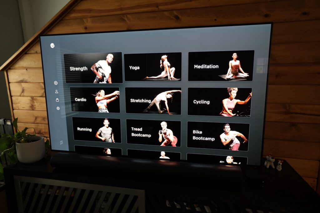 Peloton app on apple tv