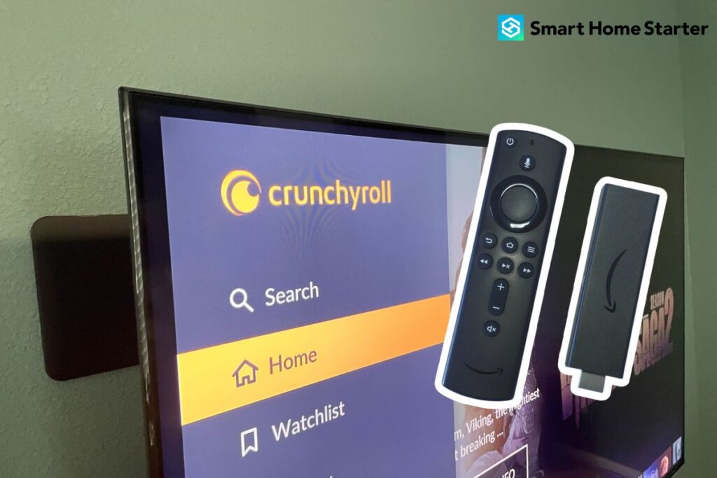 Crunchyroll App on TV with Firestick