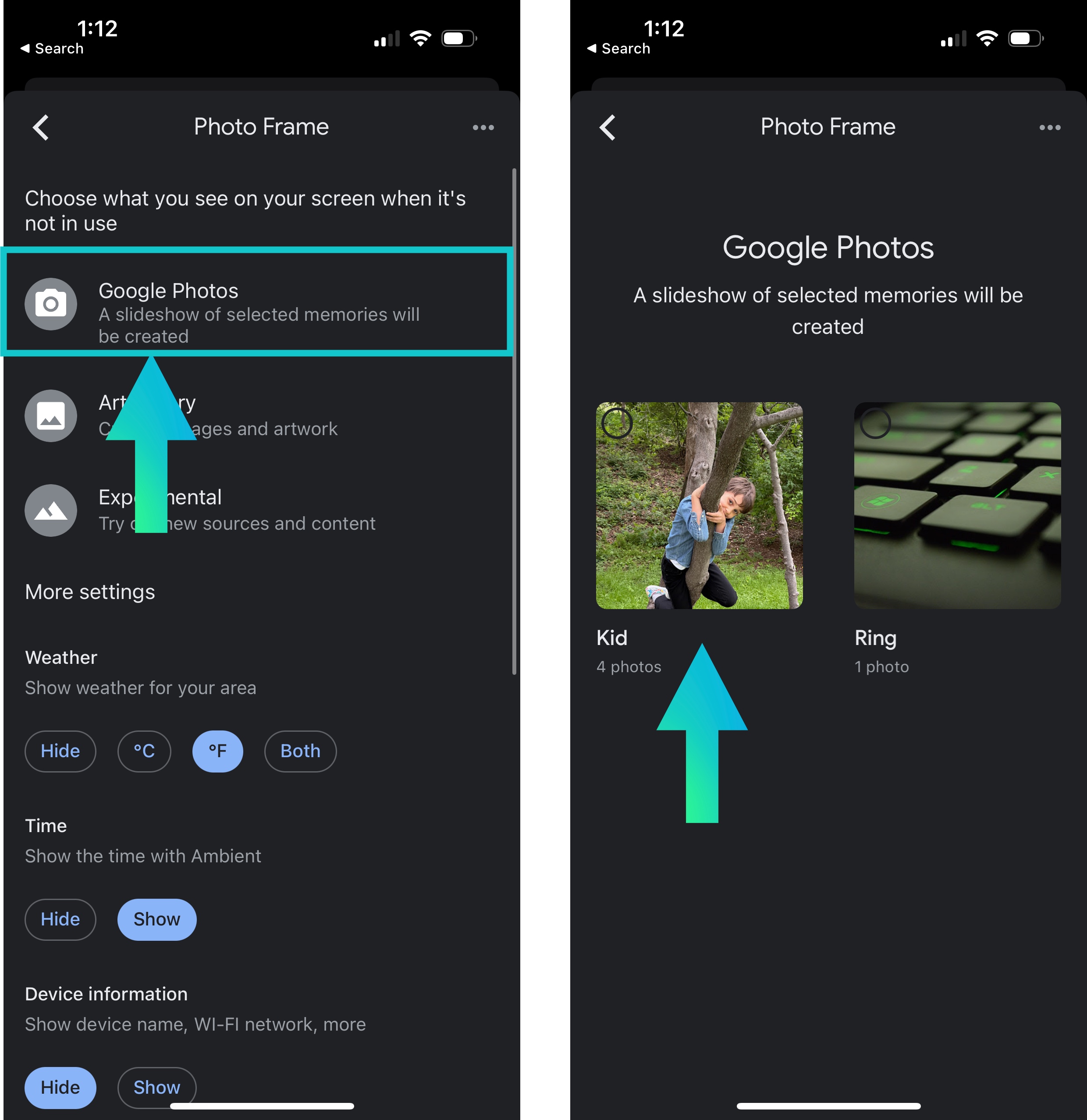 Select Google Photos