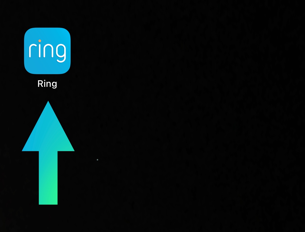 Open the ring app