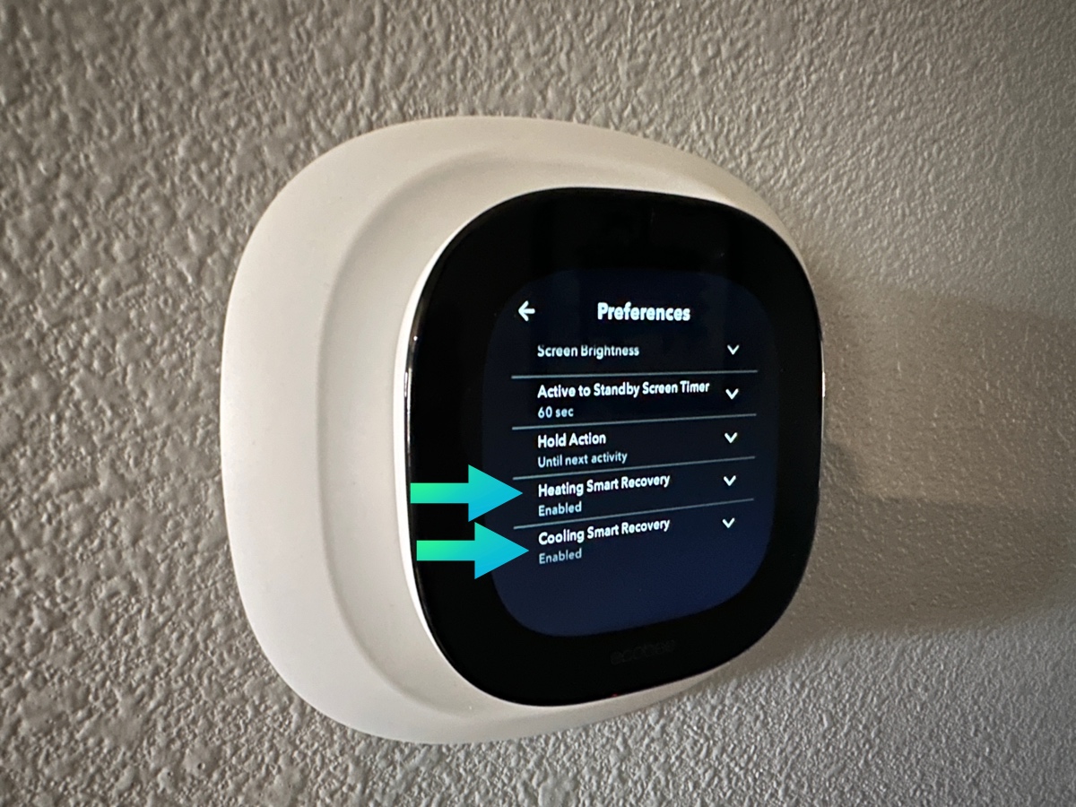 ecobee smart recovery