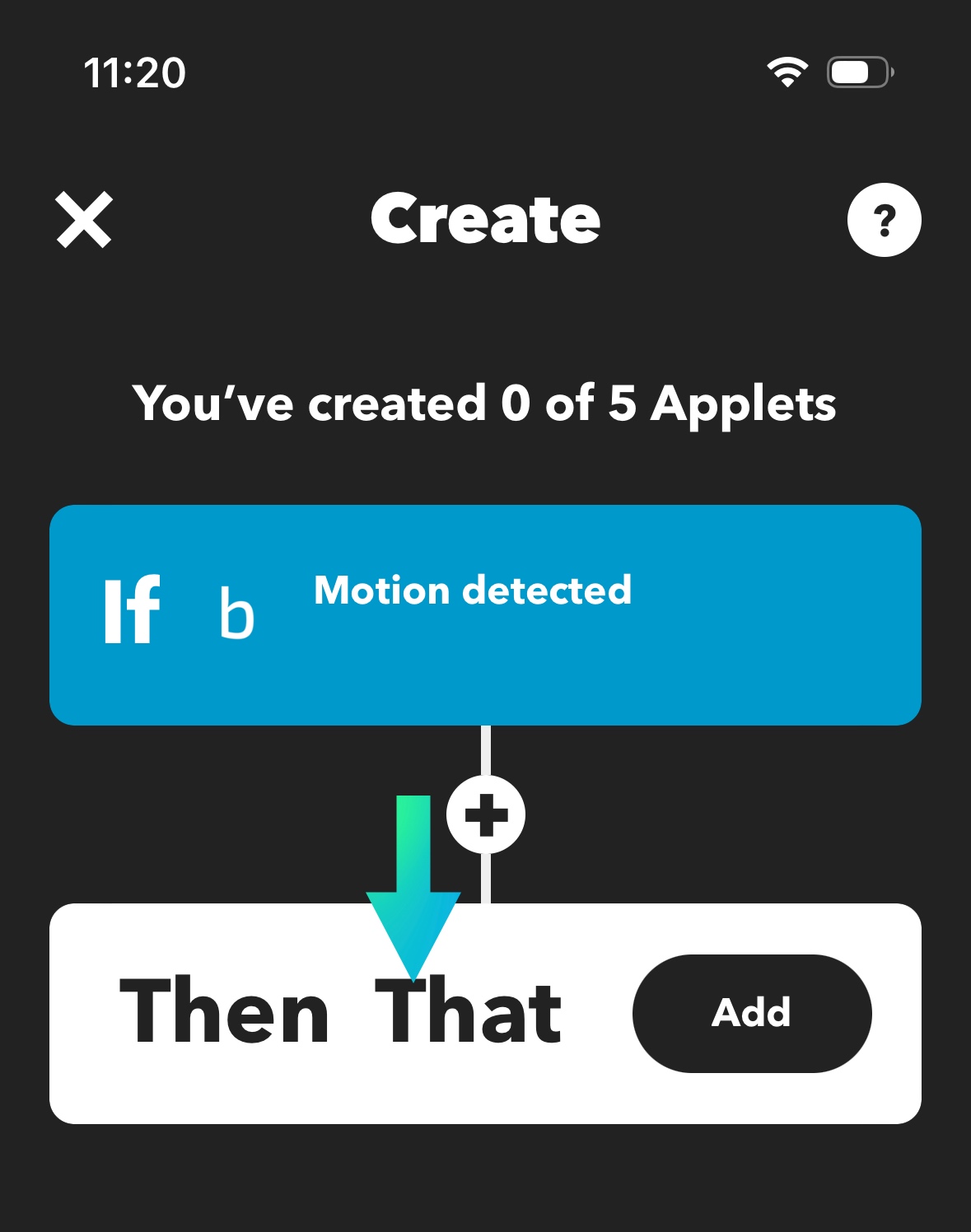 Then that IFTTT