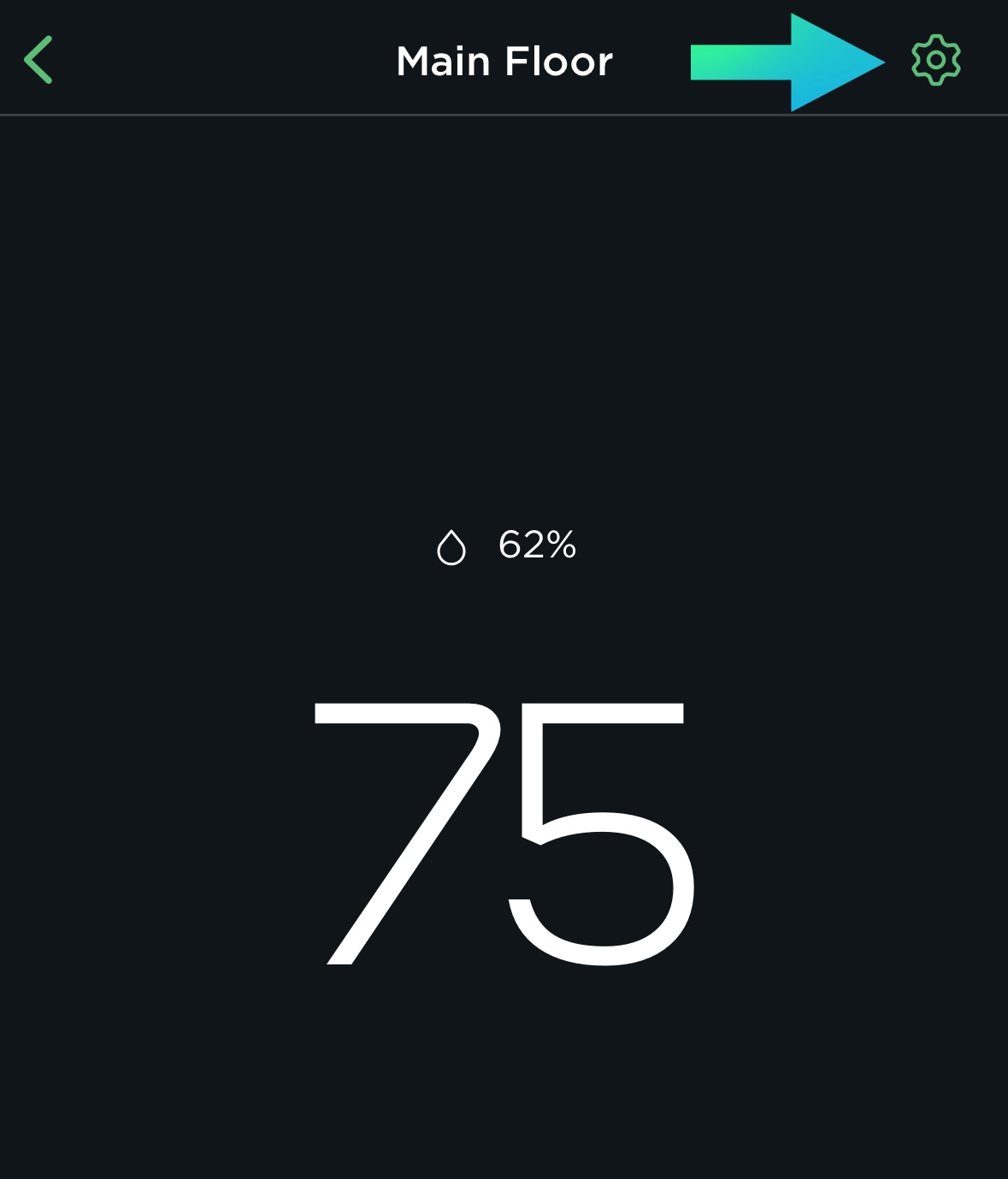 ecobee app settings