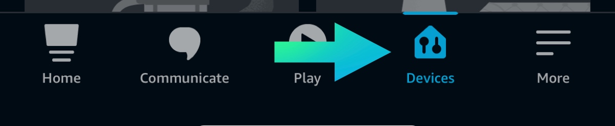 Alexa - devices tab