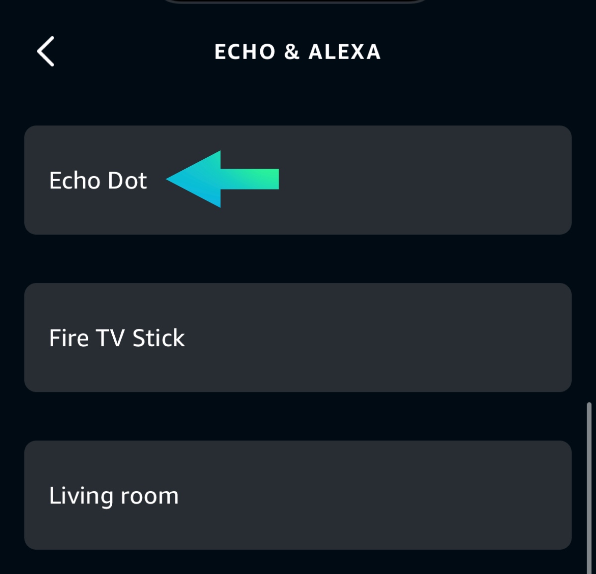 Select echo device