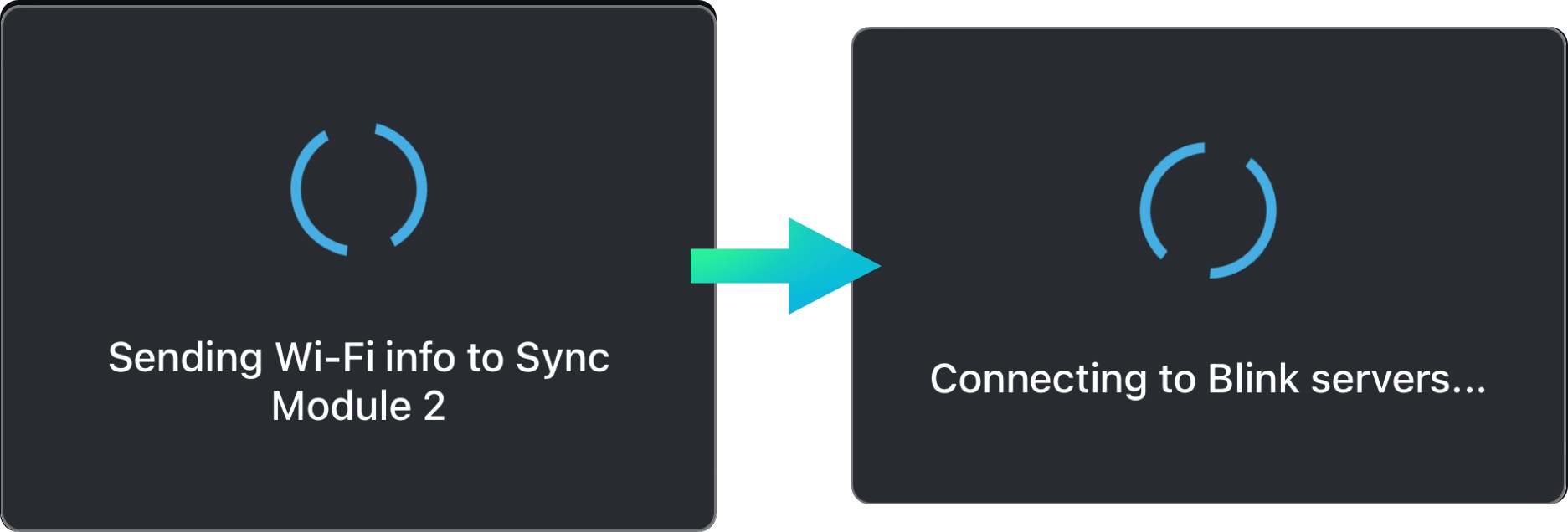 Blink Sync module connecting