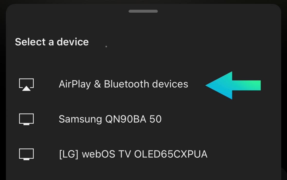 Airplay and bluetooth devices