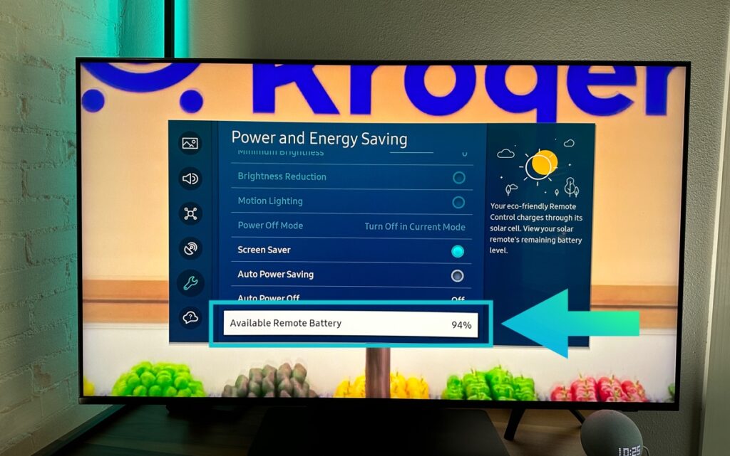 Solarcell battery remaining