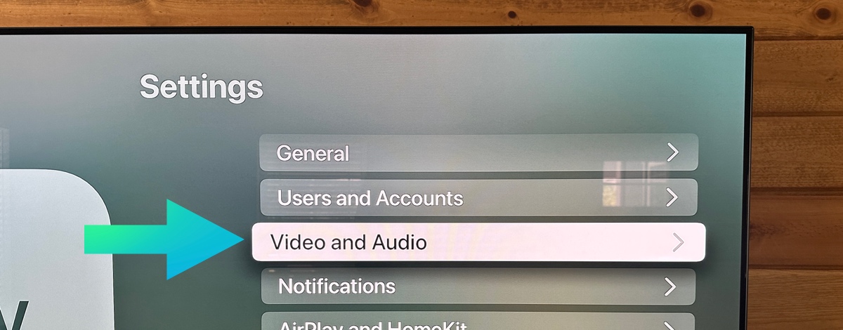 Video and audio - Apple TV