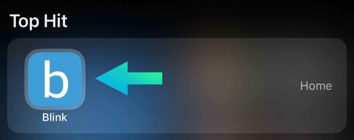 Blink app