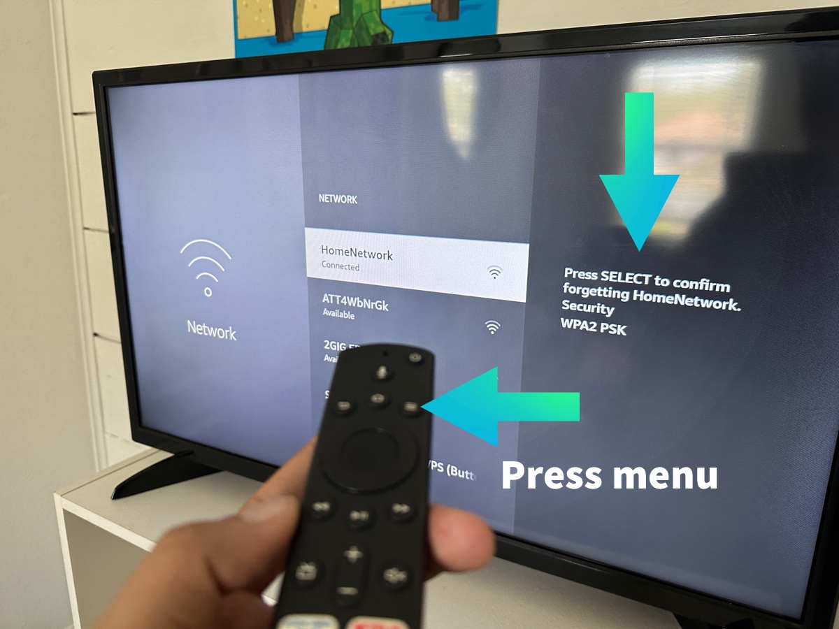 fire tv - forget network