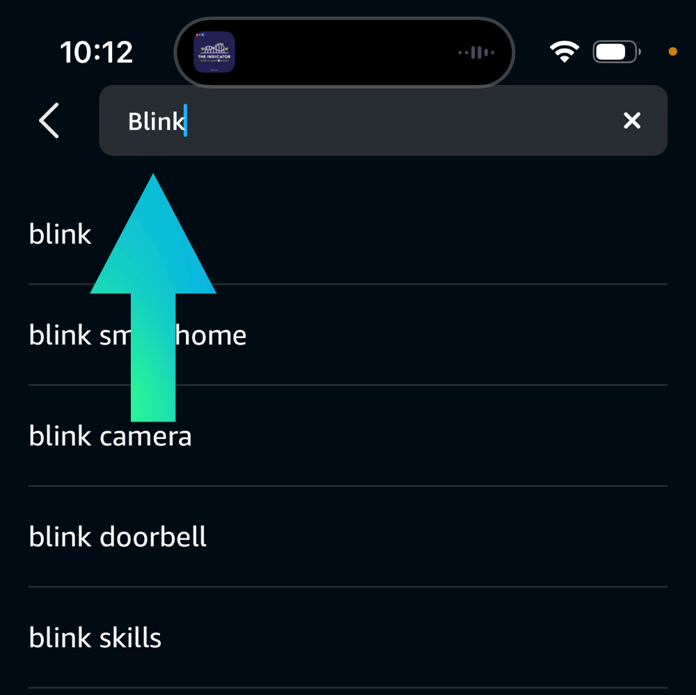 Search for Blink