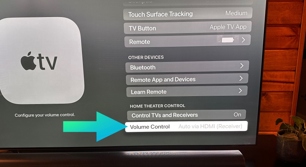 Choose volume control