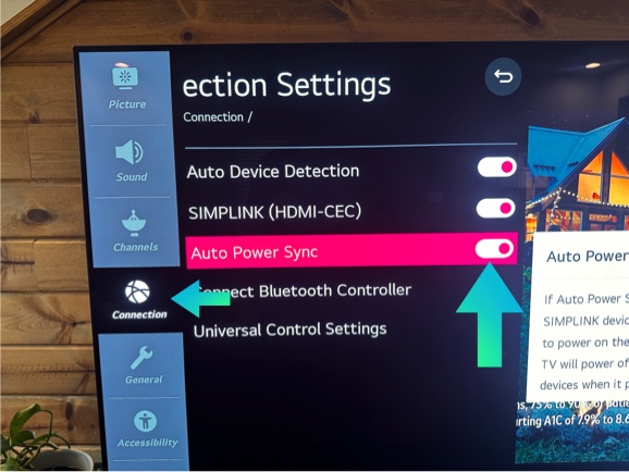 Disable Auto Power Sync