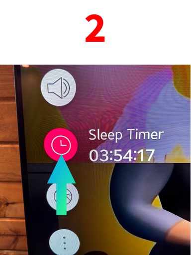 Find the sleep timer