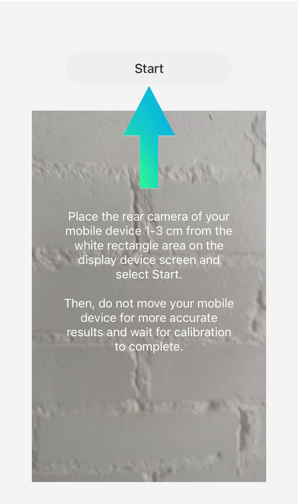 smart calibration setup