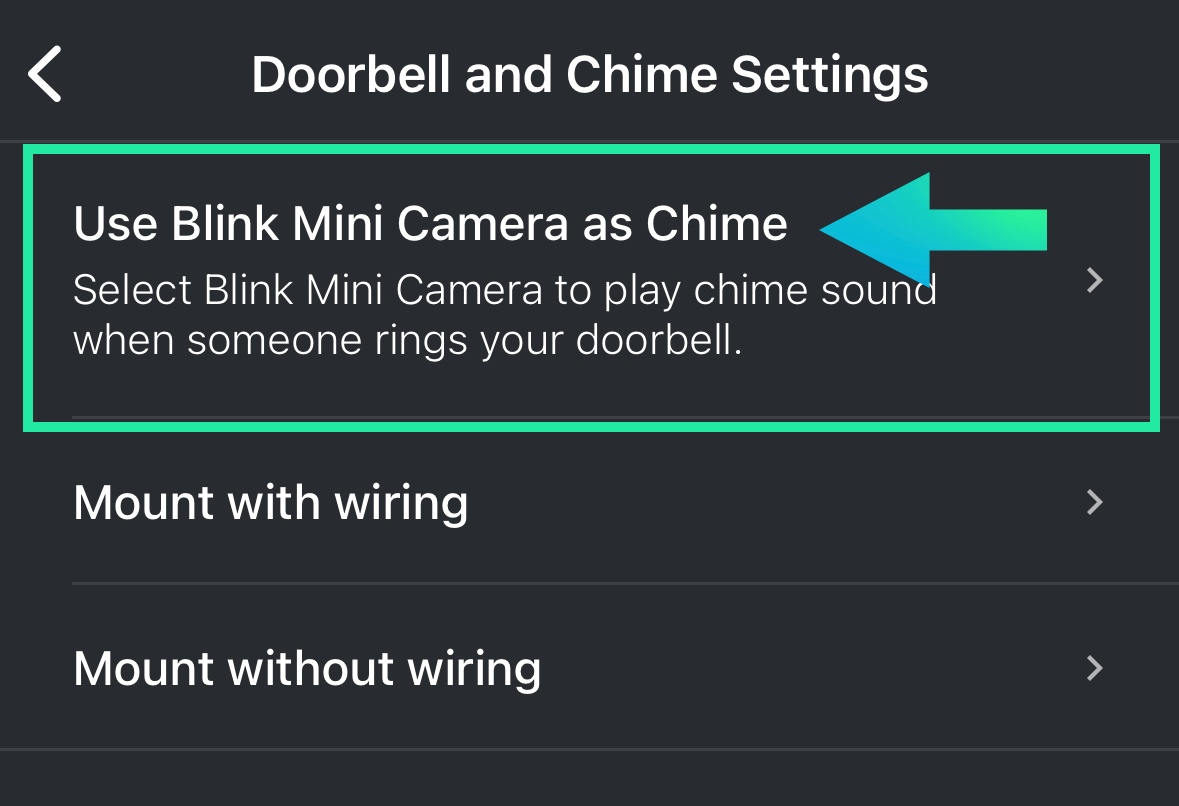 Use Blink mini as a chime