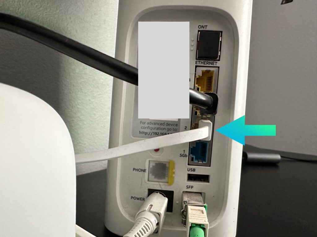 Ethernet connected to Google NEst