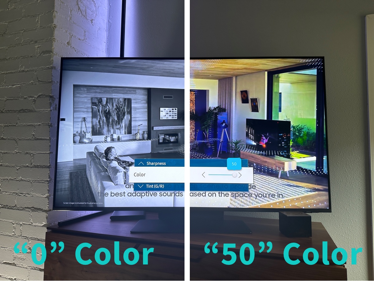 0 color vs 50 color