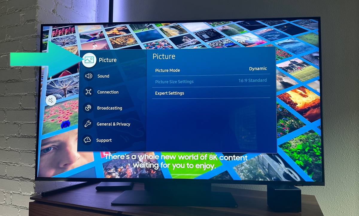 Select Picture on Samsung tv