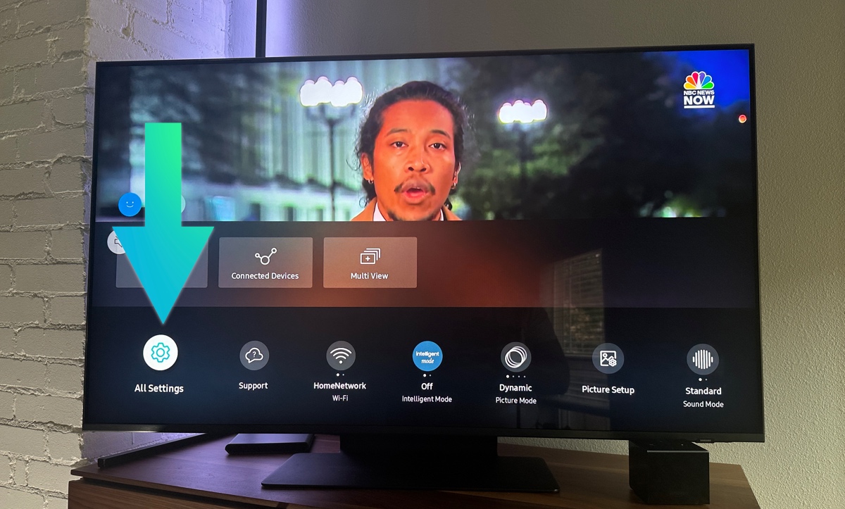 All settings on Samsung TV