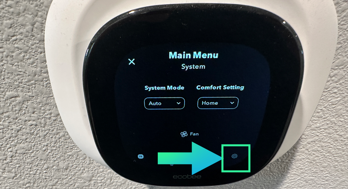 ecobee settings