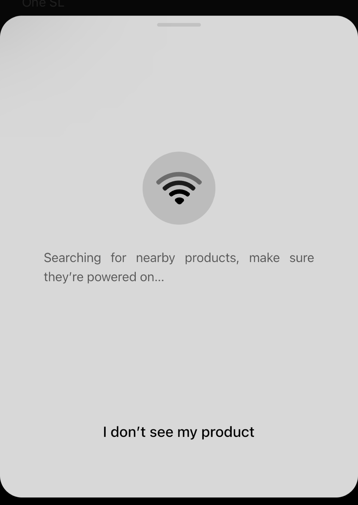 Sonos searching for products