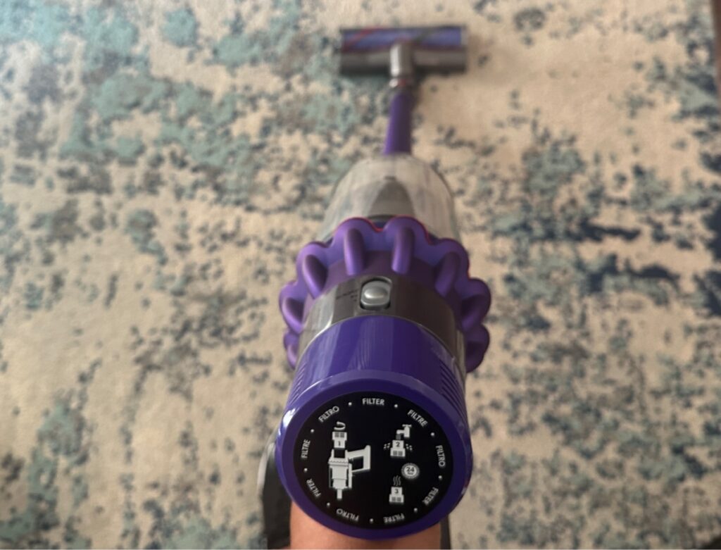 Dyson vaccuming