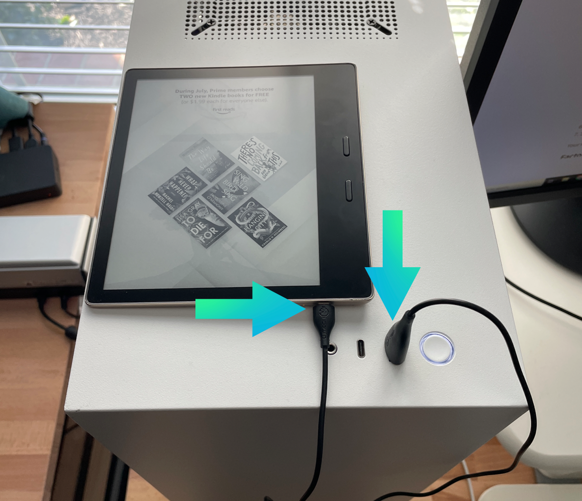 Connect kindle to computer