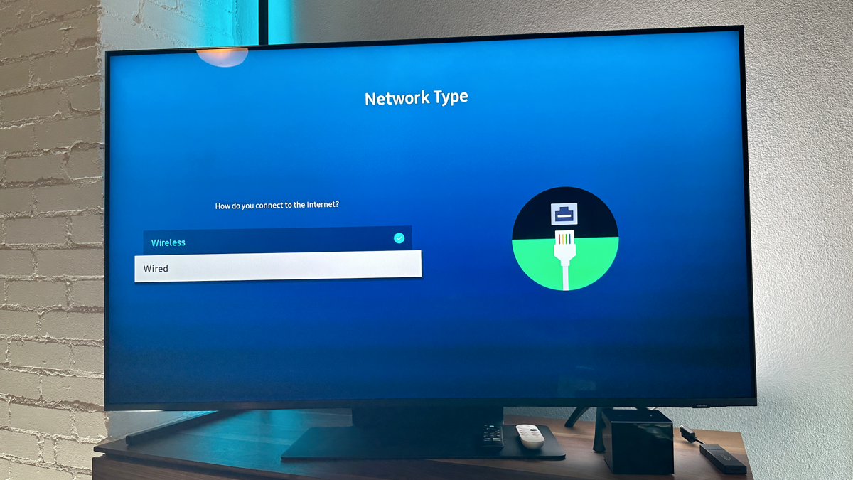 Set up wifi on Samsung tv