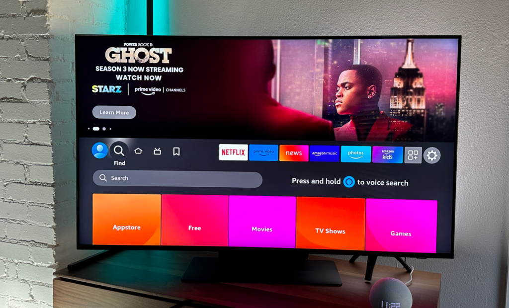 Firestick on Samsung tv