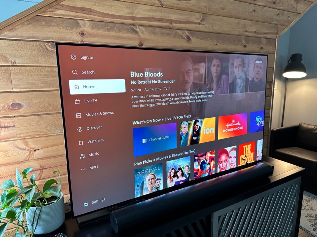 Plex on LG TV