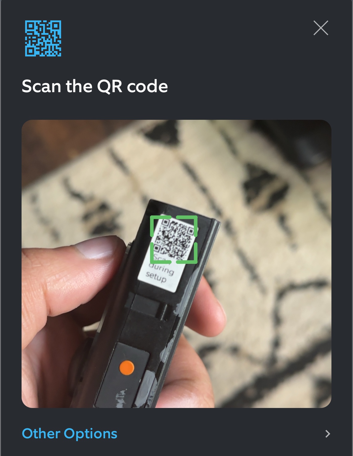 Scan the QR code