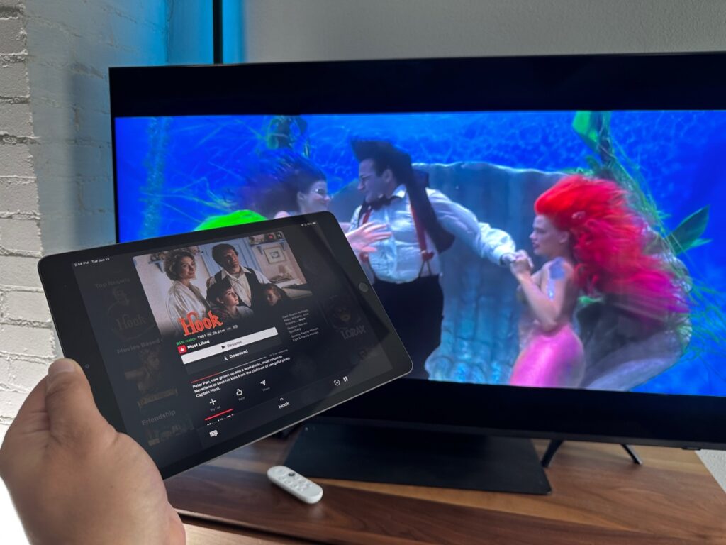 Using Chromecast to watch Netflix