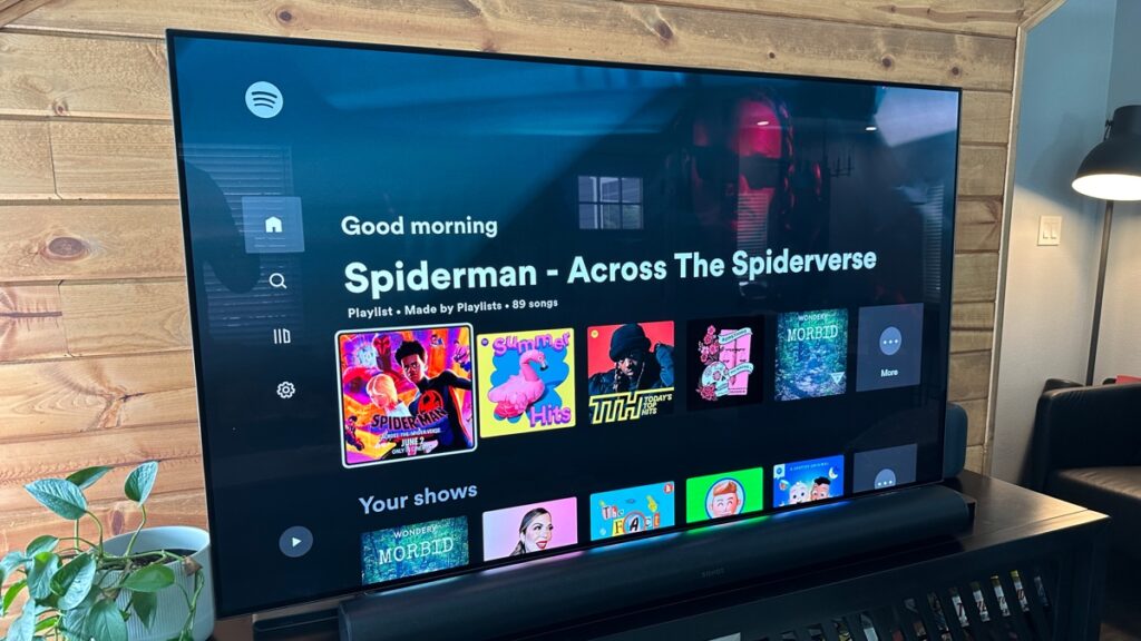 spotify on lg tv