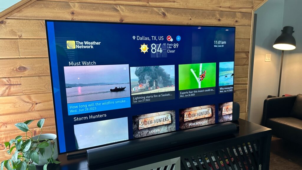 the weather network on lg tv