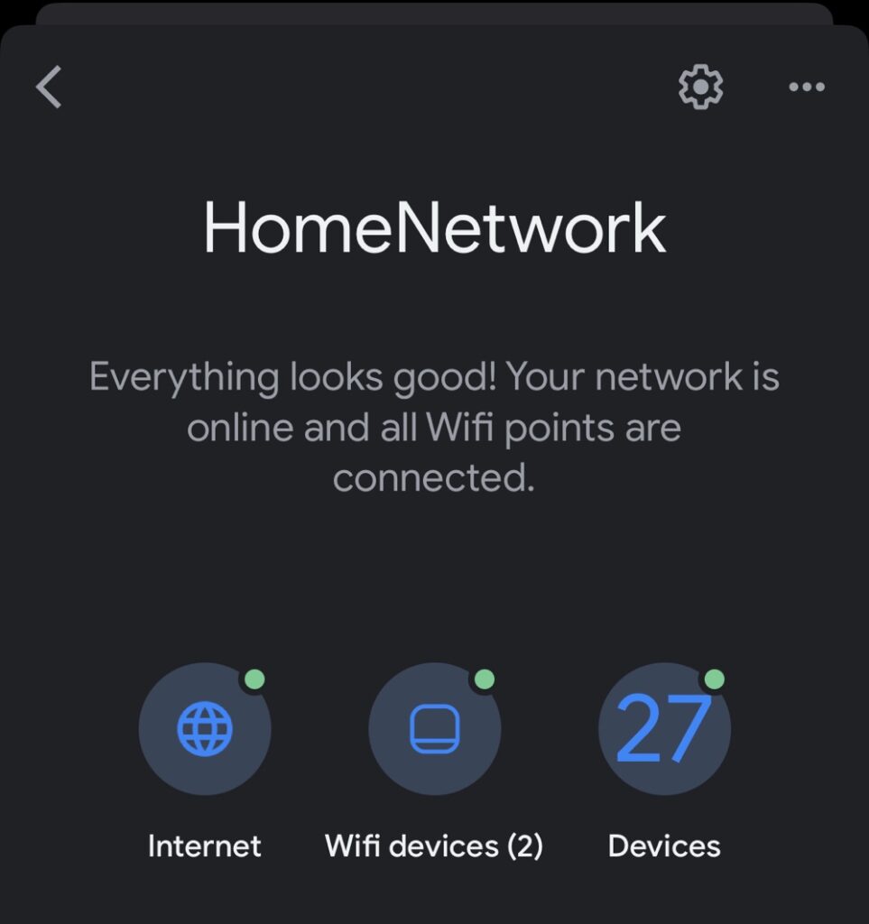 Devices on the WIFI