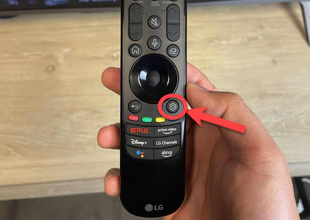 LG TV Remote Settings