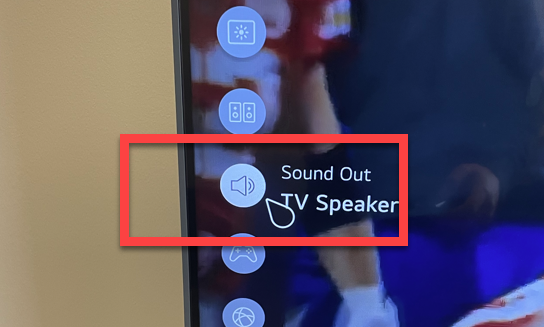 LG TV Sound Out Settings