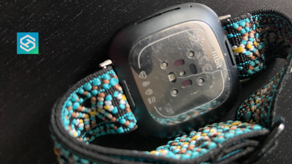 Dirty Fitbit Sense monitor