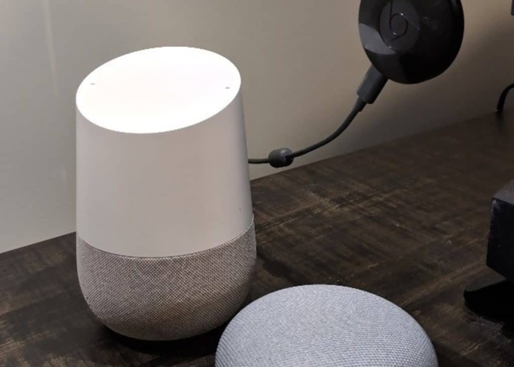 Google Home Mini Chrome