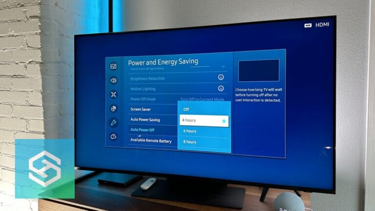Samsung tv auto power off