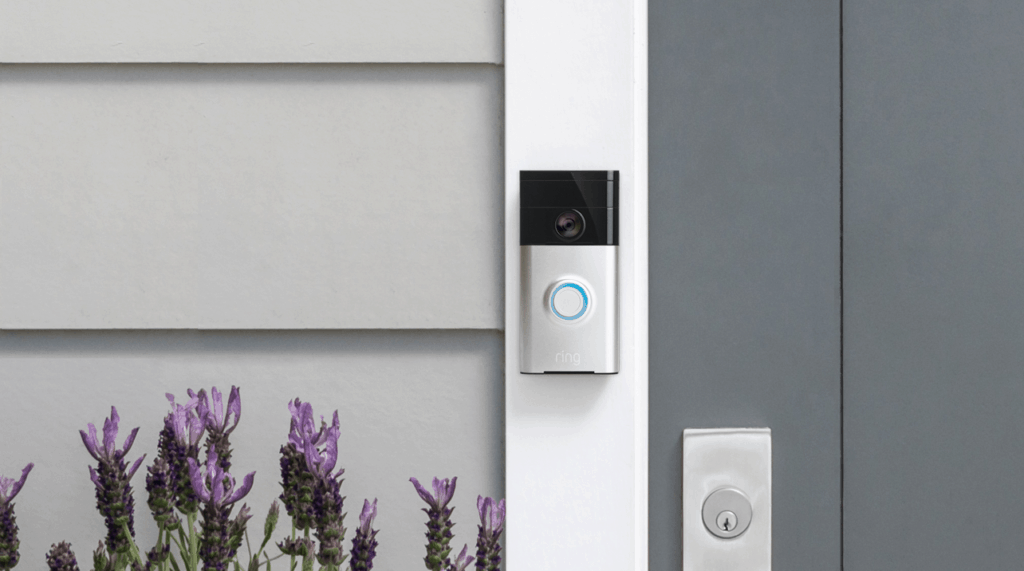 Ring doorbell flashing blue ring light