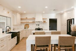 Remodeled kitchen