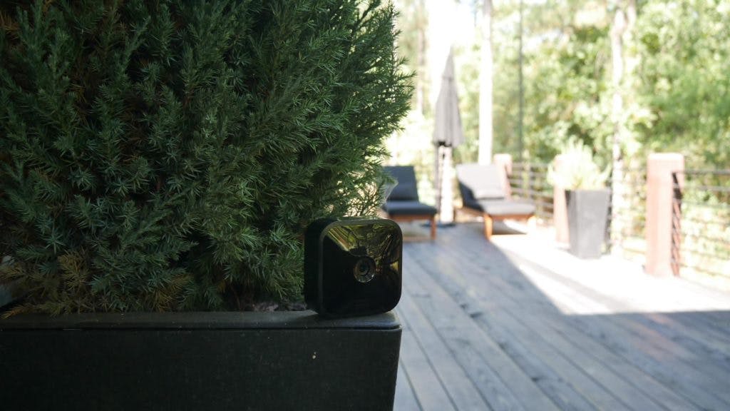 Blink Outdoor Camera outside patio