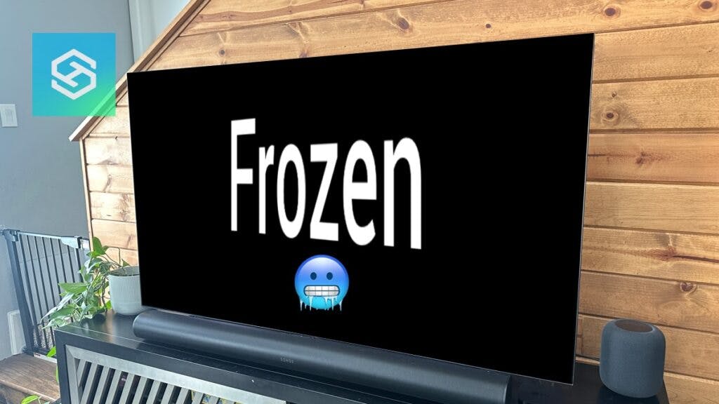 Smart tv is frozen