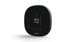 Ecobee thermostat set to 72 degrees.